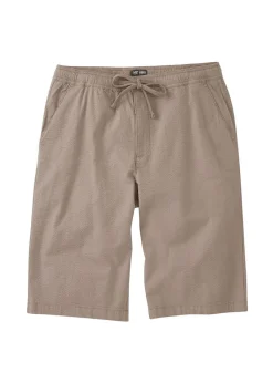 Cotton Traders Mushroom Stretch Seersucker Shorts