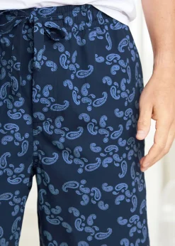 Cotton Traders Navy Woven Shorts