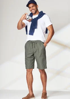 Cotton Traders Thyme Cotton Pull On Shorts