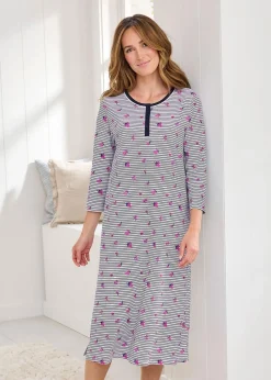 Cotton Traders White Cotton Nightdress