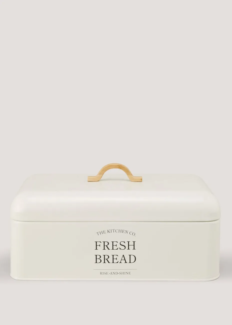 Cream Bread Bin