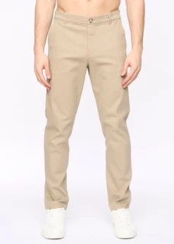 Crosshatch Beige Roysden Chinos