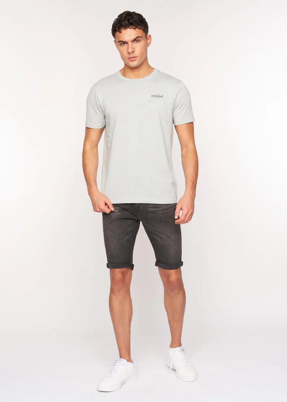 Crosshatch Black Reestier Denim Shorts