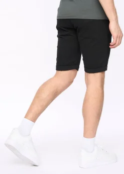 Crosshatch Black Sinwood Chino Shorts