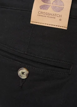 Crosshatch Black Sinwood Chino Shorts