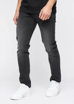 Crosshatch Black Wash Buraca Slim Fit Jean