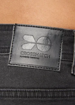 Crosshatch Black Wash Buraca Slim Fit Jean