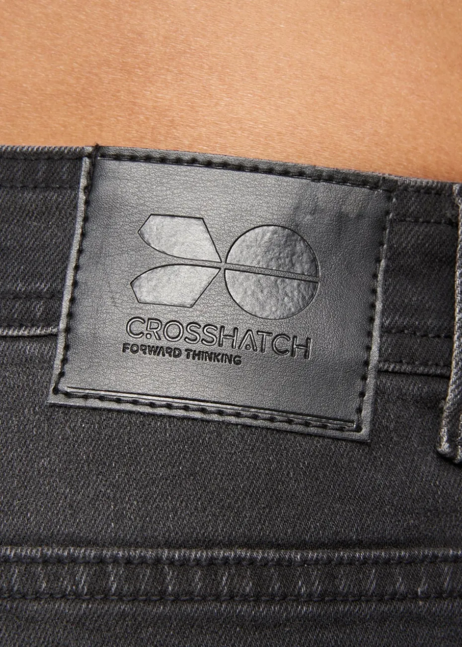 Crosshatch Black Wash Buraca Slim Fit Jean