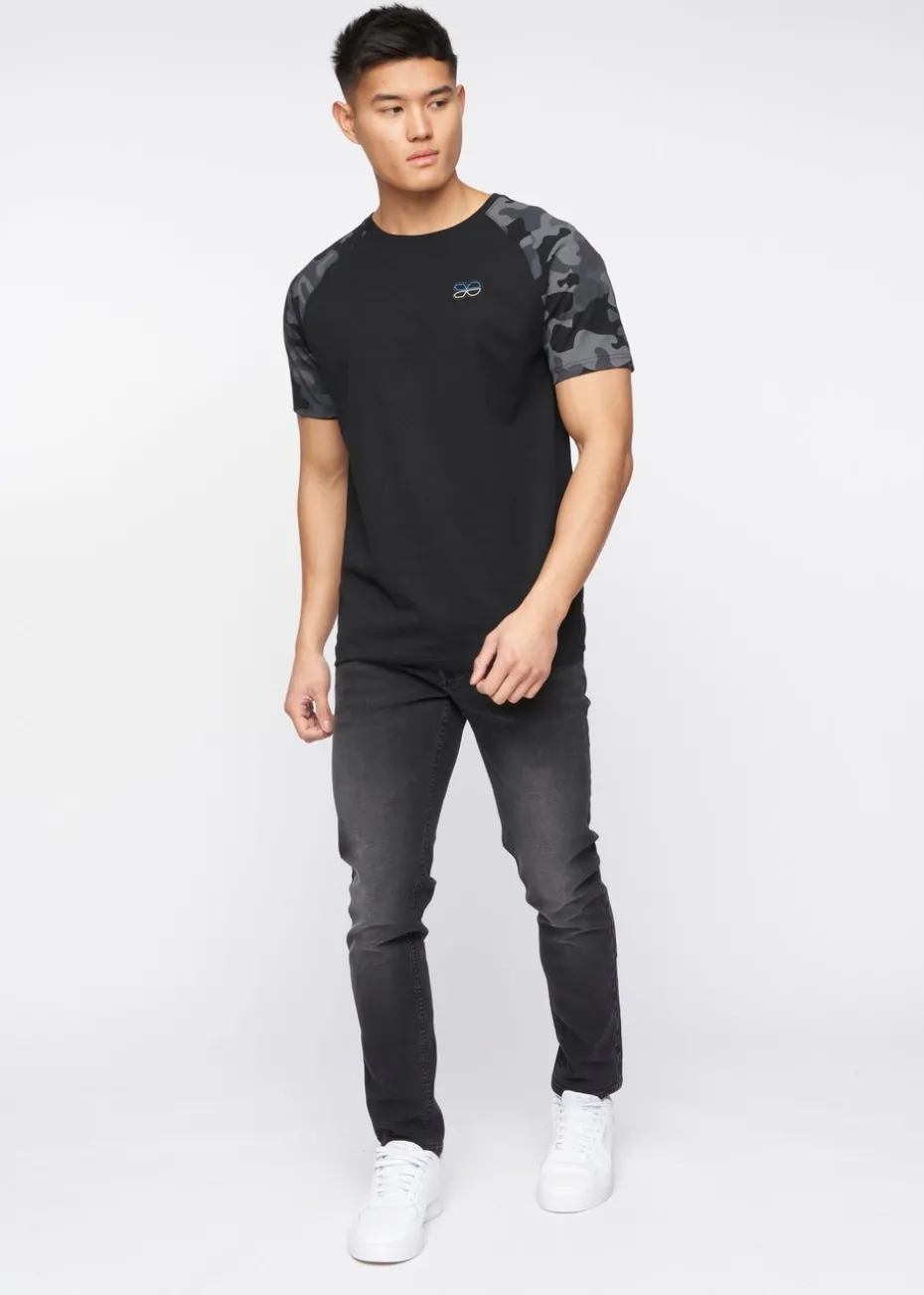 Crosshatch Black Wash Buraca Slim Fit Jean