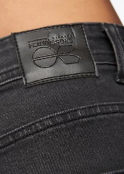 Crosshatch Black Wash Kremtap Cargo Jeans