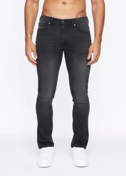 Crosshatch Black Wash New Svelte Slim Jeans
