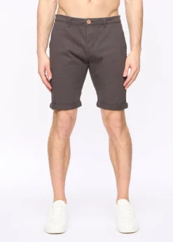 Crosshatch Charcoal Sinwood Chino Shorts