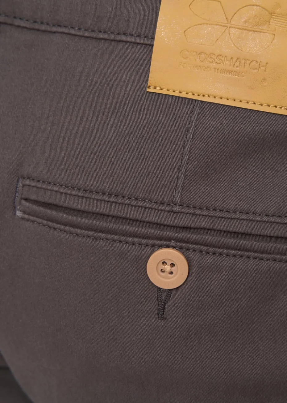 Crosshatch Charcoal Sinwood Chino Shorts