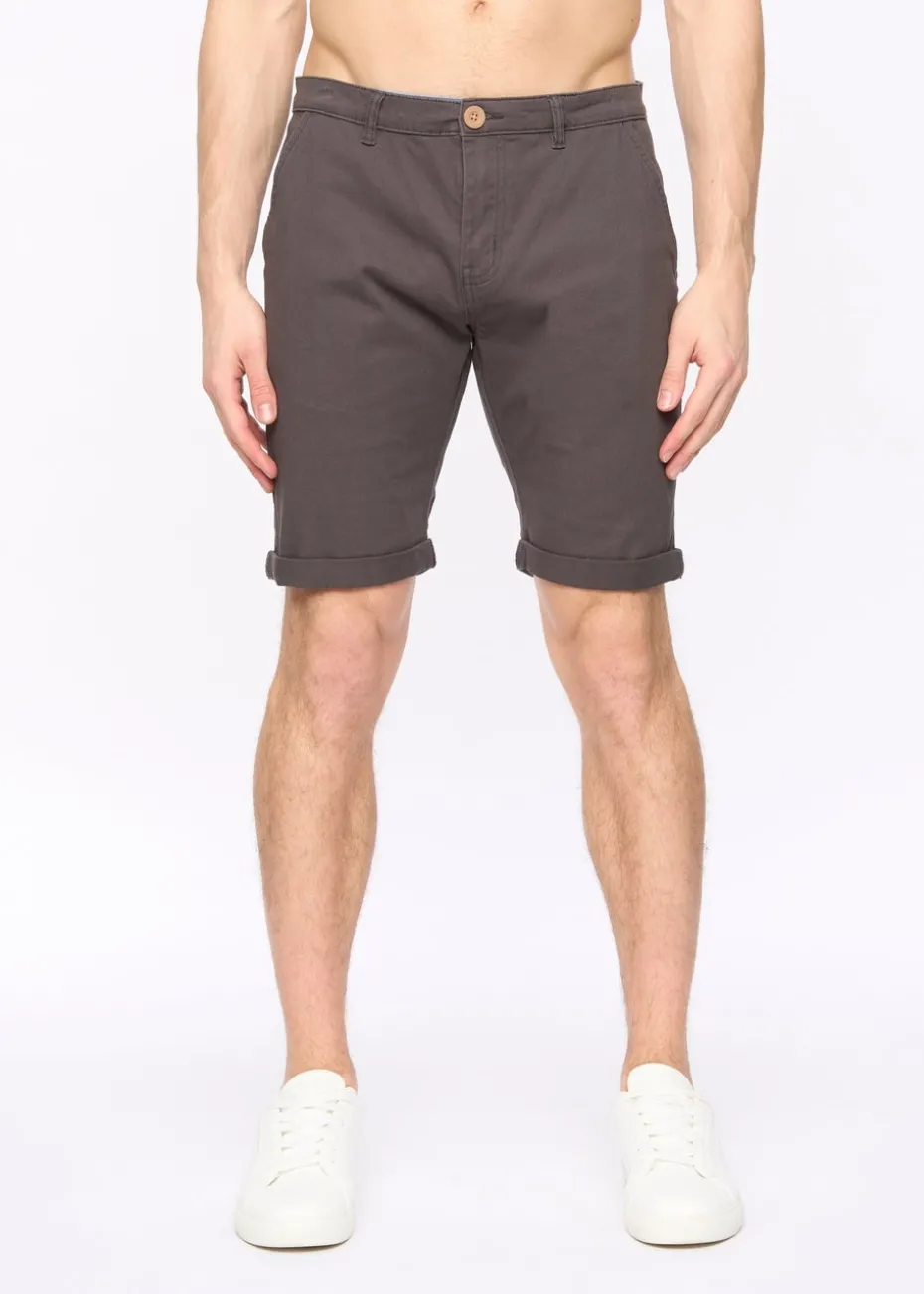 Crosshatch Charcoal Sinwood Chino Shorts