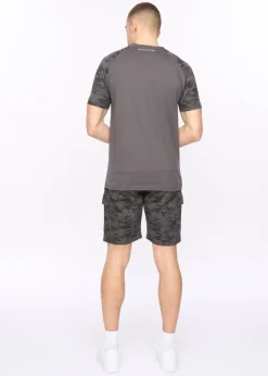 Crosshatch Dark Grey Janscore T-Shirt