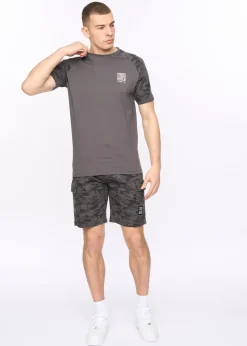 Crosshatch Dark Grey Janscore T-Shirt