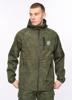 Crosshatch Deep Olive Janscore Jacket