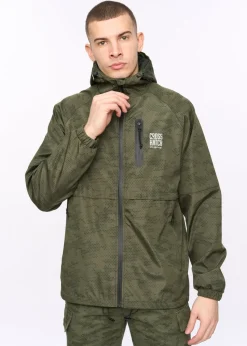 Crosshatch Deep Olive Janscore Jacket