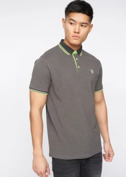 Crosshatch Grey  Britmane Polo