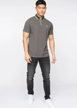 Crosshatch Grey  Britmane Polo