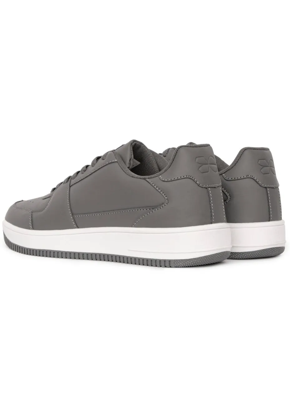 Crosshatch Grey Casimiro Trainers