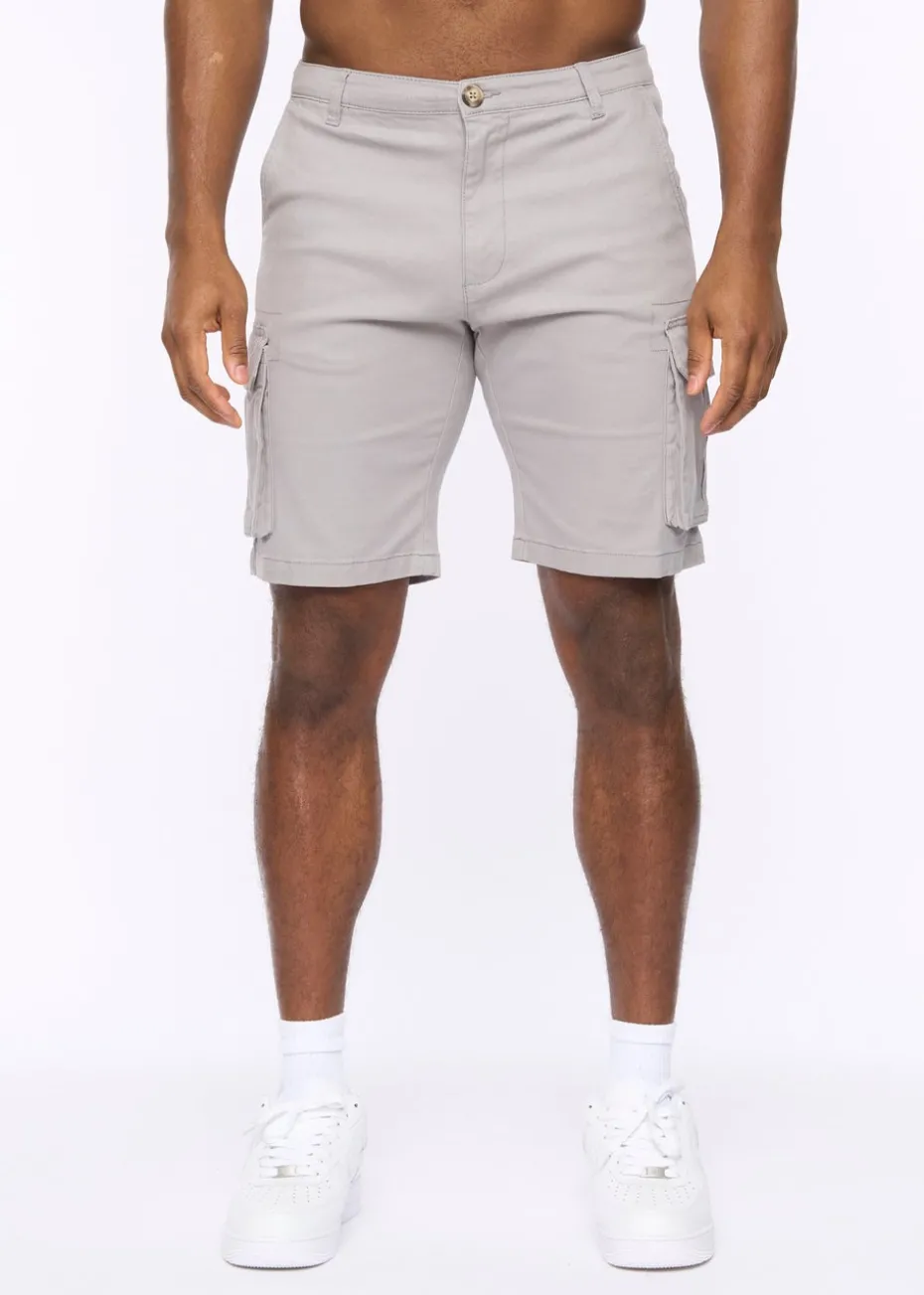 Crosshatch Grey Frentons Cargo Shorts
