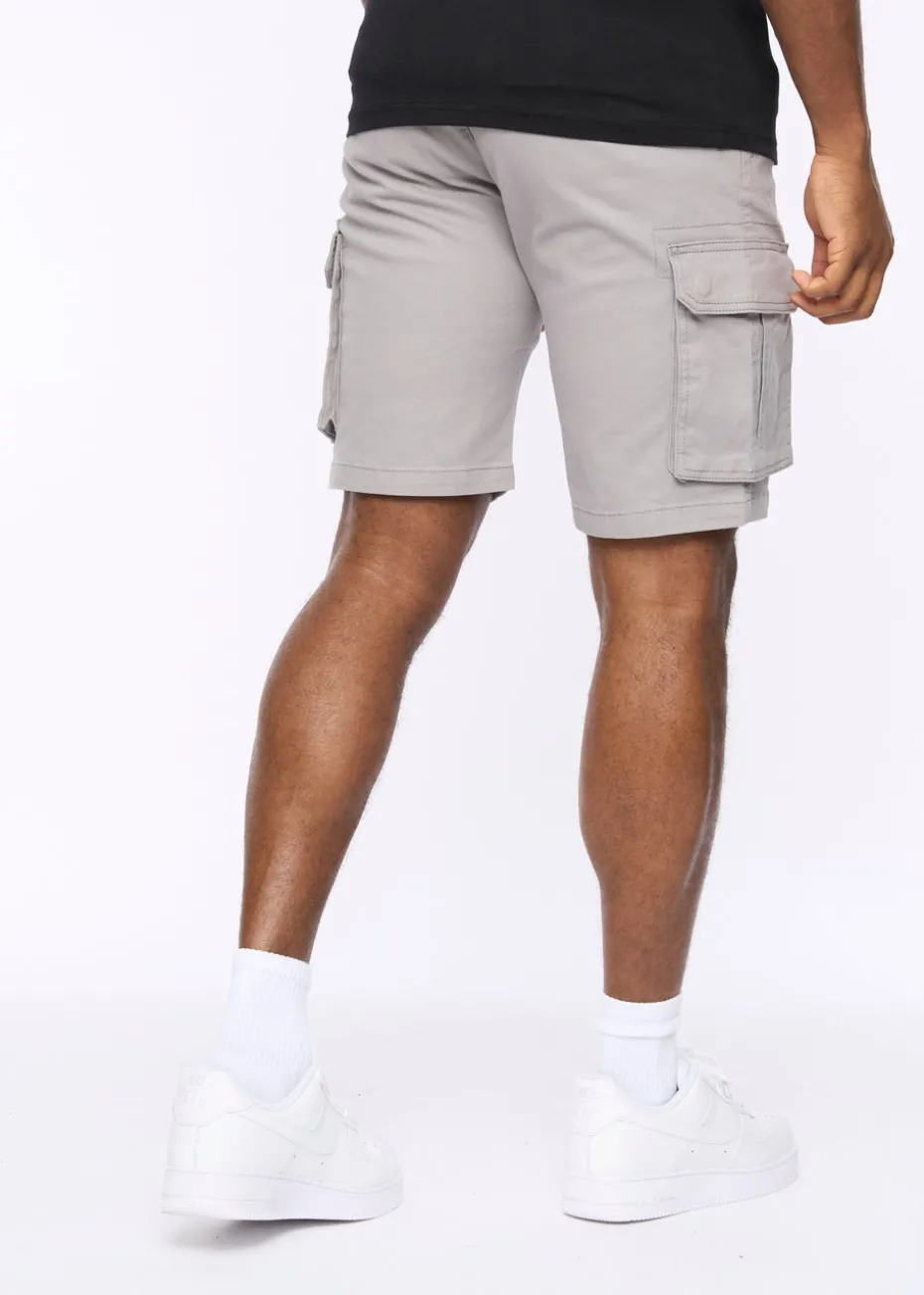 Crosshatch Grey Frentons Cargo Shorts