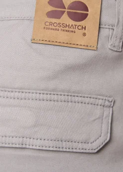 Crosshatch Grey Frentons Cargo Shorts