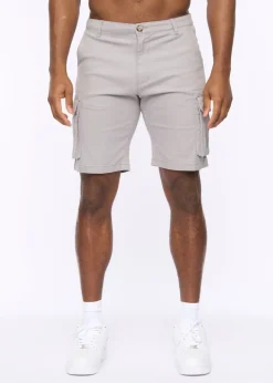 Crosshatch Grey Frentons Cargo Shorts
