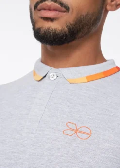 Crosshatch Grey Marl Chemfort Polo