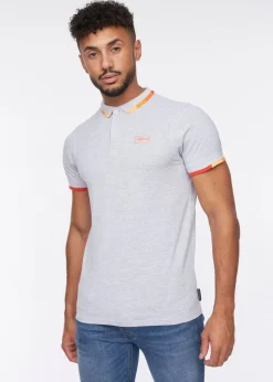 Crosshatch Grey Marl Chemfort Polo