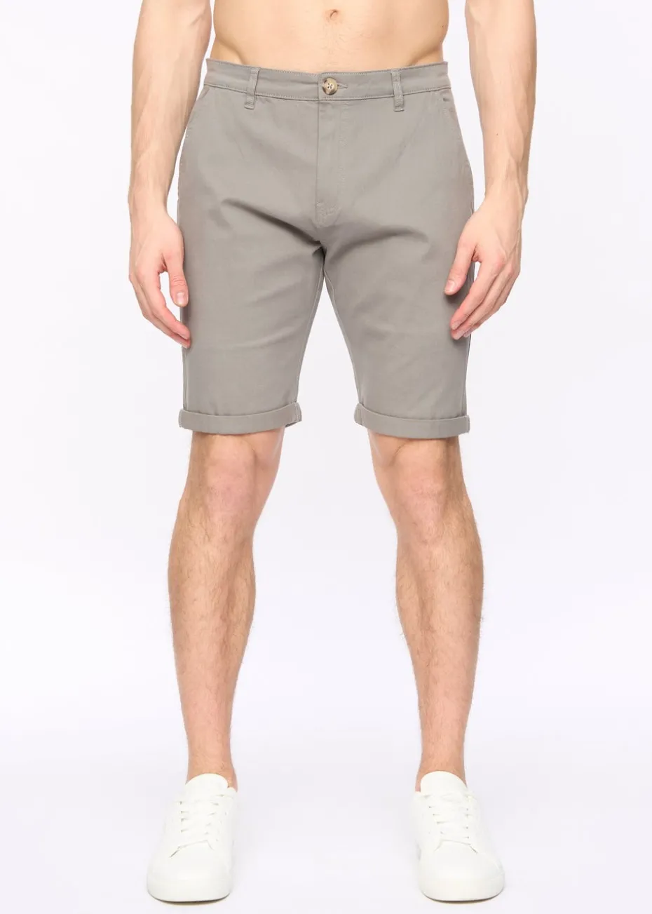 Crosshatch Grey Sinwood Chino Shorts