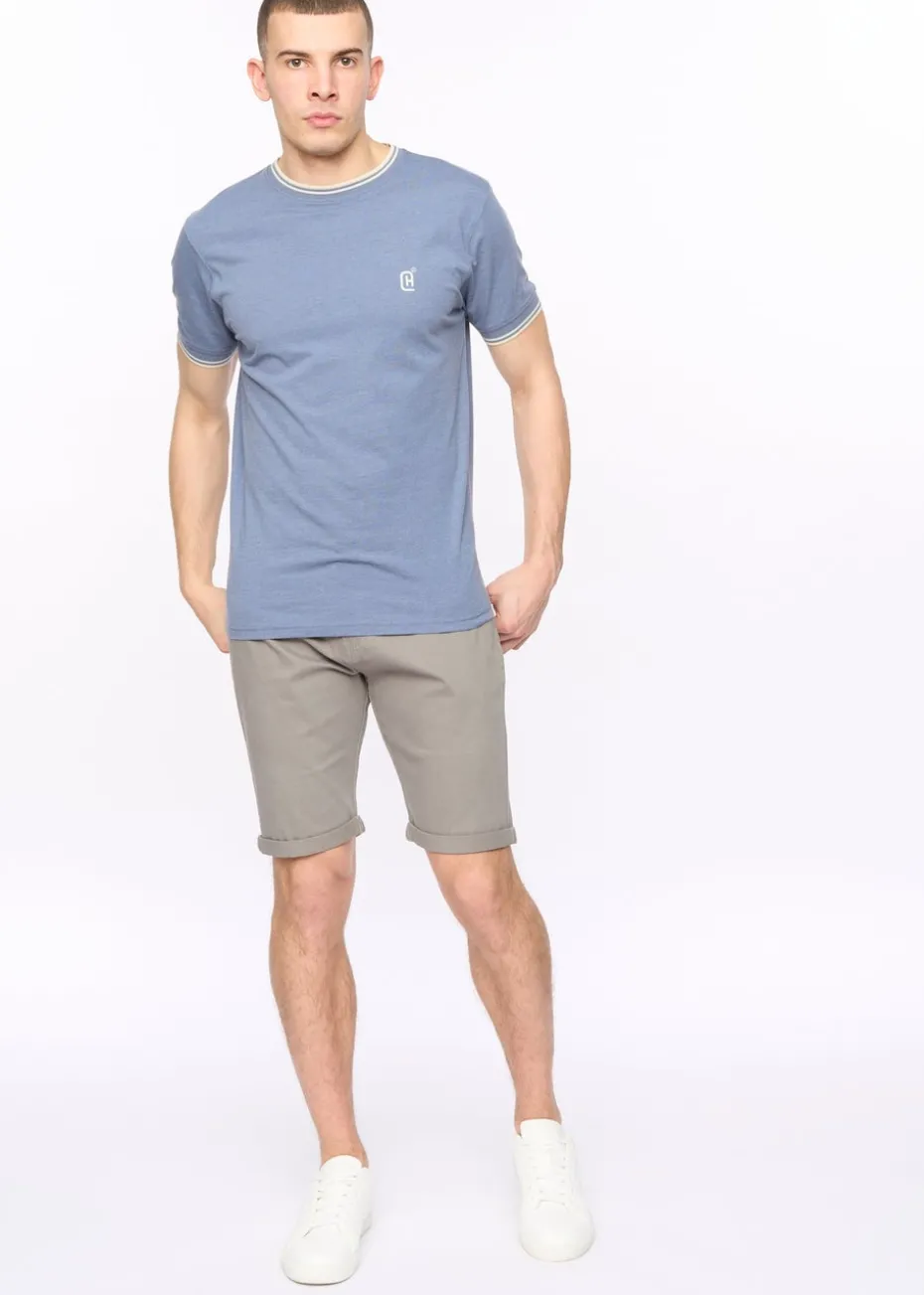 Crosshatch Grey Sinwood Chino Shorts