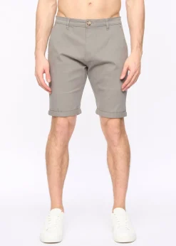 Crosshatch Grey Sinwood Chino Shorts