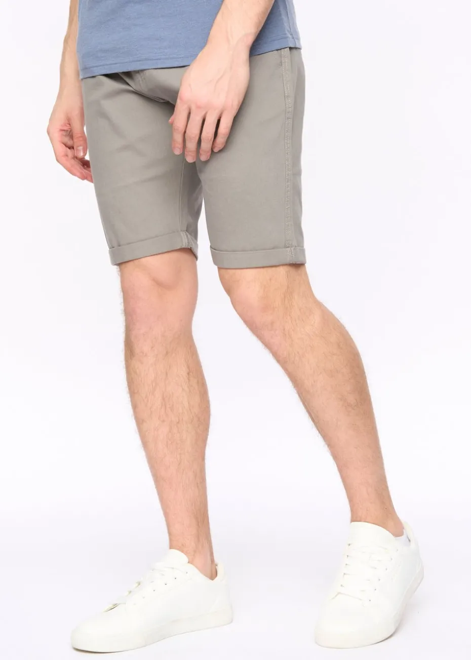 Crosshatch Grey Sinwood Chino Shorts