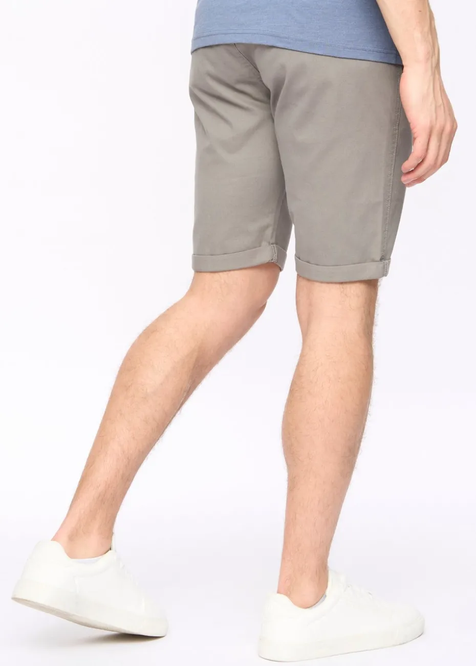Crosshatch Grey Sinwood Chino Shorts