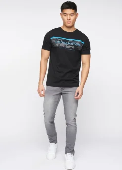 Crosshatch Grey Wash Buraca Slim Fit Jean