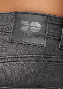Crosshatch Grey Wash New Svelte Slim Jeans