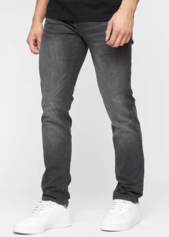 Crosshatch Grey Wash New Svelte Slim Jeans