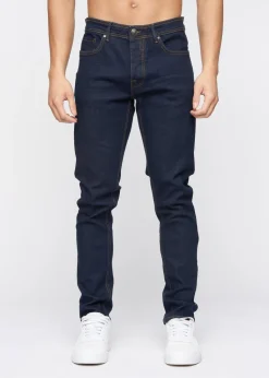 Crosshatch Indigo Wash Buraca Slim Fit Jean