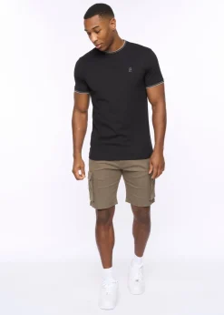 Crosshatch Khaki Frentons Cargo Shorts