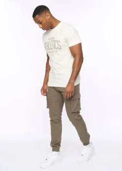 Crosshatch Khaki Frentons Cargo Pants