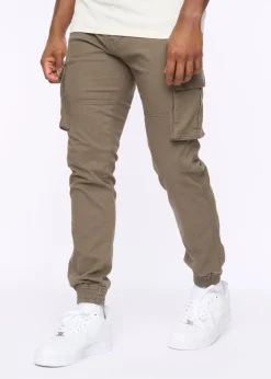 Crosshatch Khaki Frentons Cargo Pants