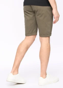 Crosshatch Khaki Sinwood Chino Shorts