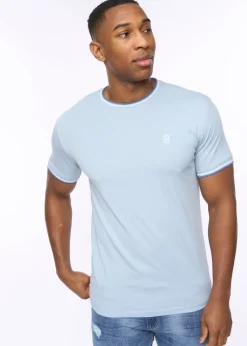 Crosshatch Light Blue Shellworth T-Shirt