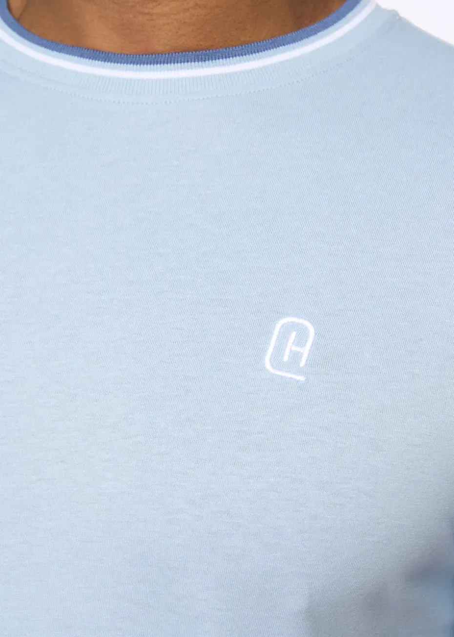 Crosshatch Light Blue Shellworth T-Shirt