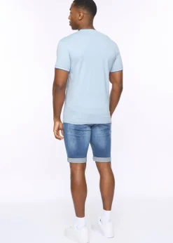 Crosshatch Light Blue Shellworth T-Shirt