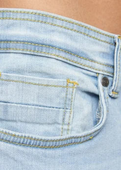 Crosshatch Light Blue Wash Buraca Slim Fit Jean