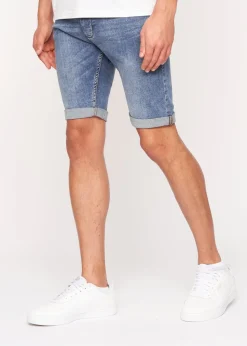 Crosshatch  Light Wash  Tadcaster  Denim  Shorts