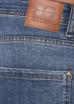 Crosshatch Light Wash Tadcaster Denim Shorts